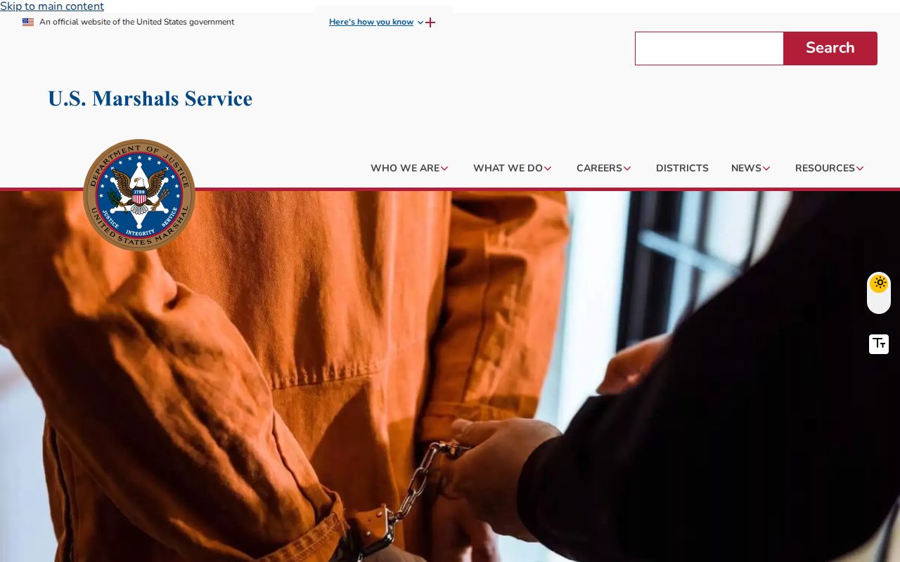 Federal prisoner photograph policy relevant to Somerset County warrant records